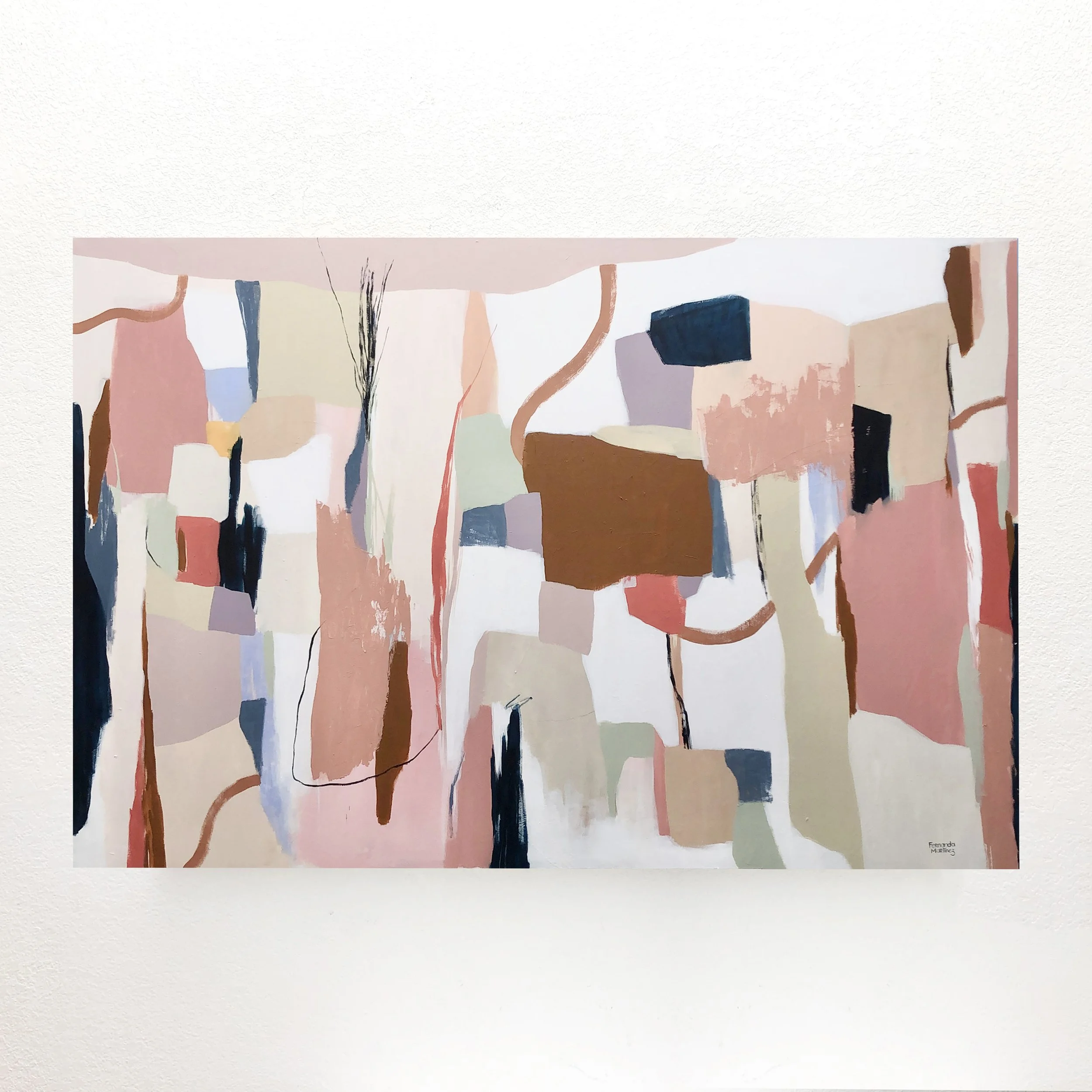 Rewind.
72 x 48 inches.
Acrylic on canvas.