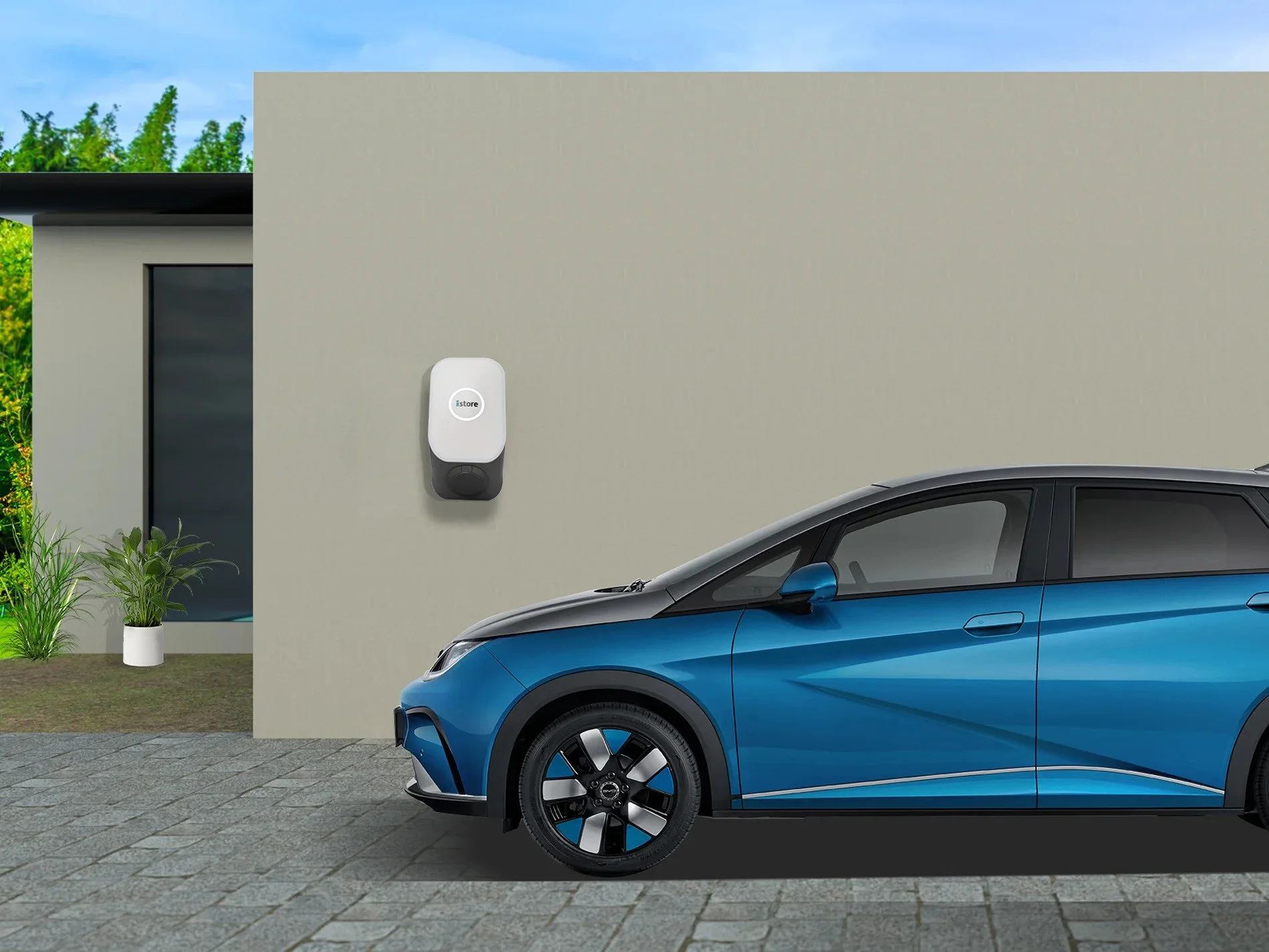 Powering Up: How iStore EV Chargers Make Green Driving Smarter