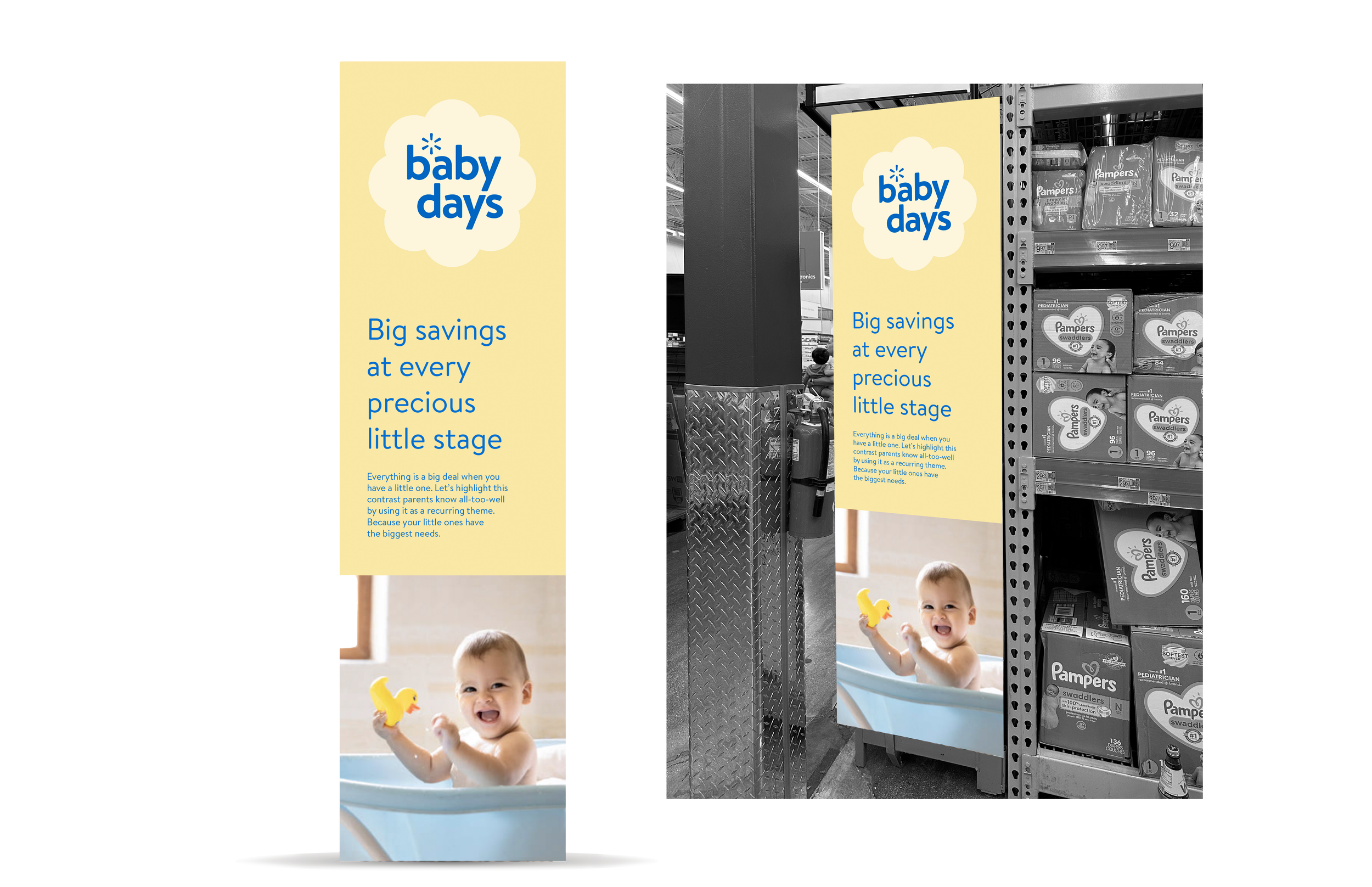 BABY DAYS : In-store Signage