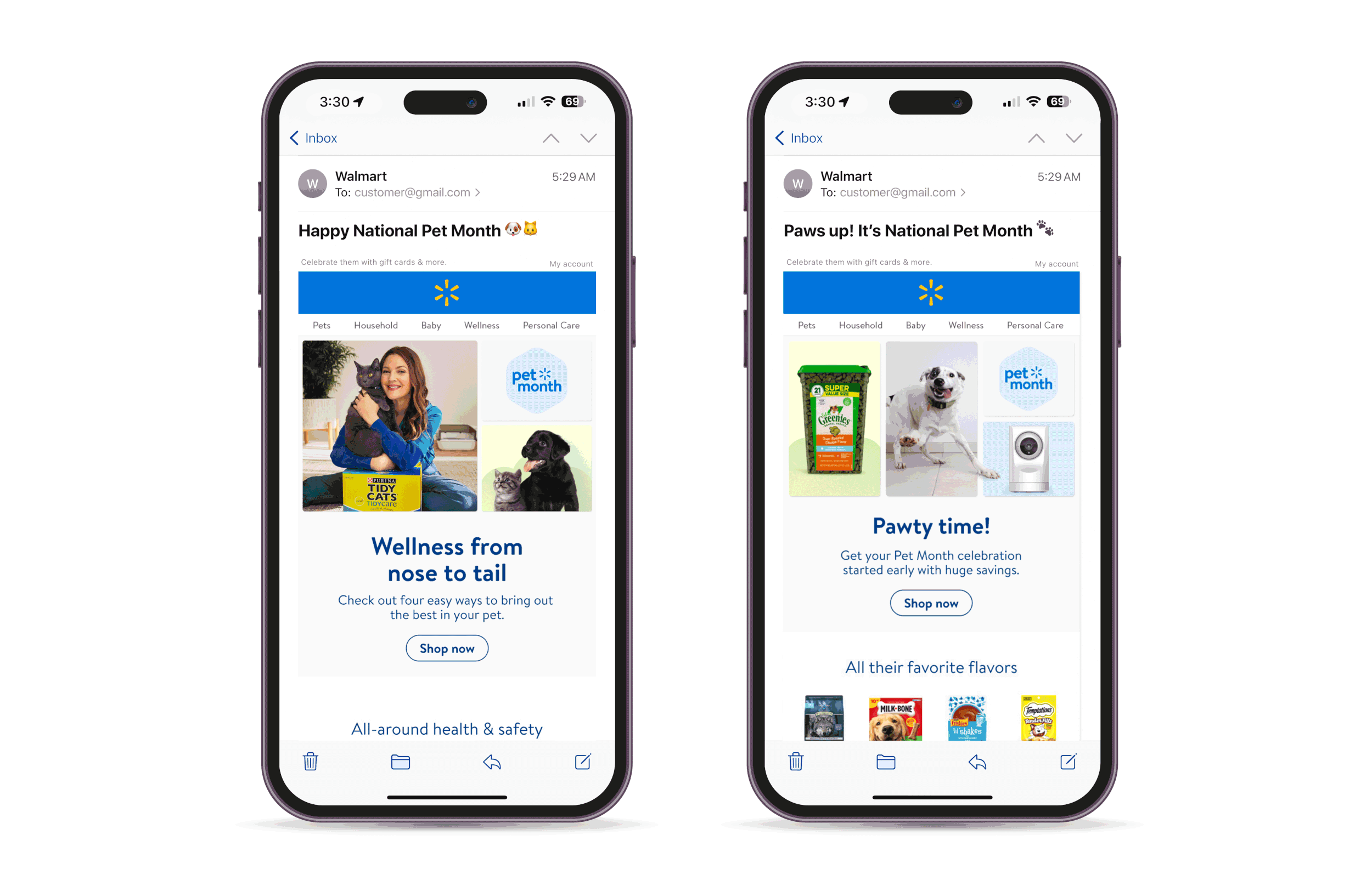 NATIONAL PET MONTH : Emails