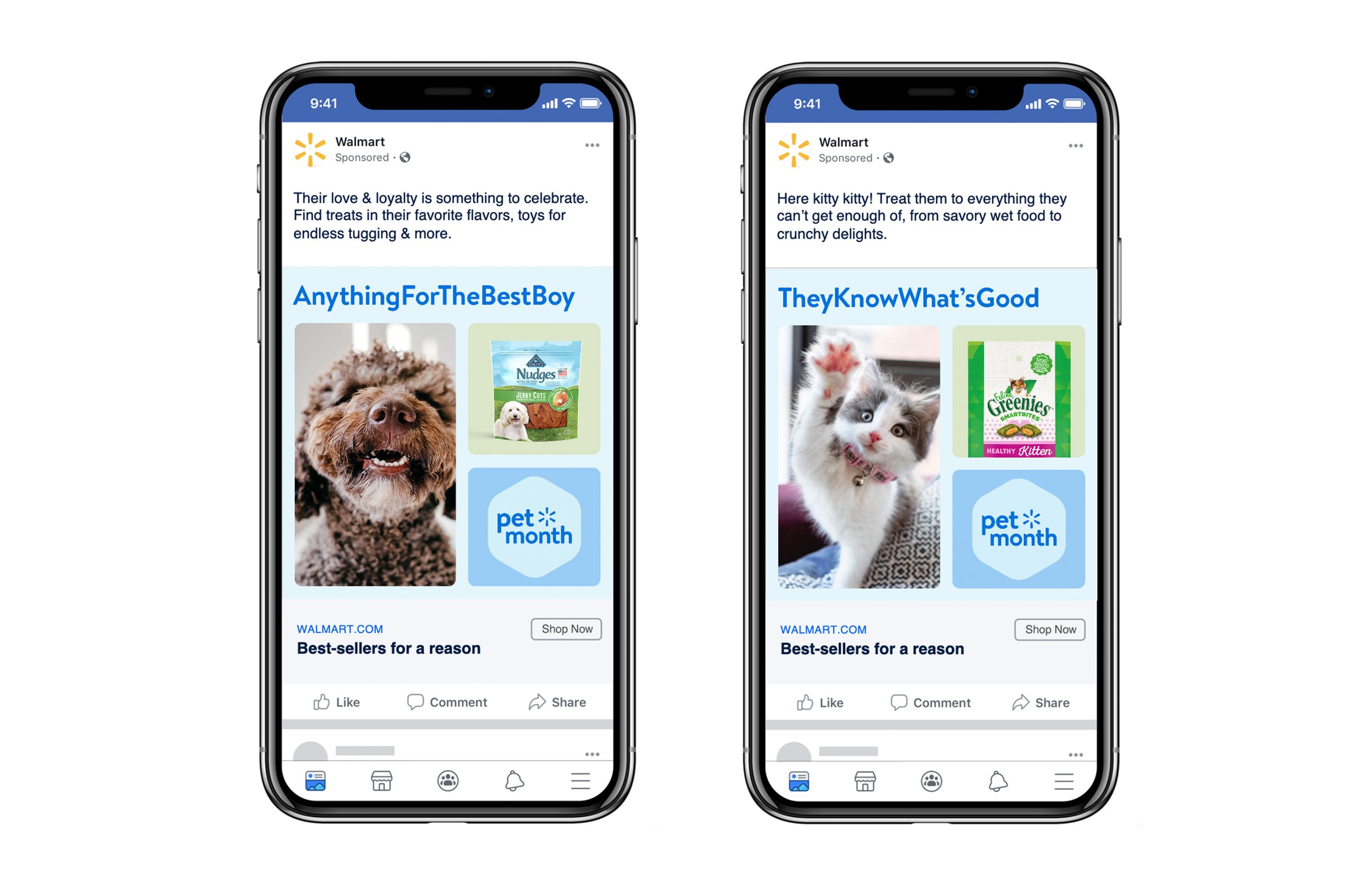 NATIONAL PET MONTH : Meta (Facebook)