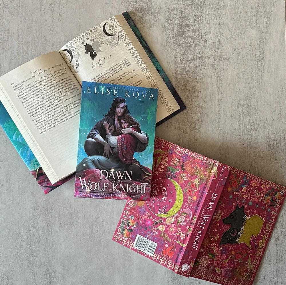 A Dawn with the Wolf Knight (A Married to Magic Novel) — Elise Kova