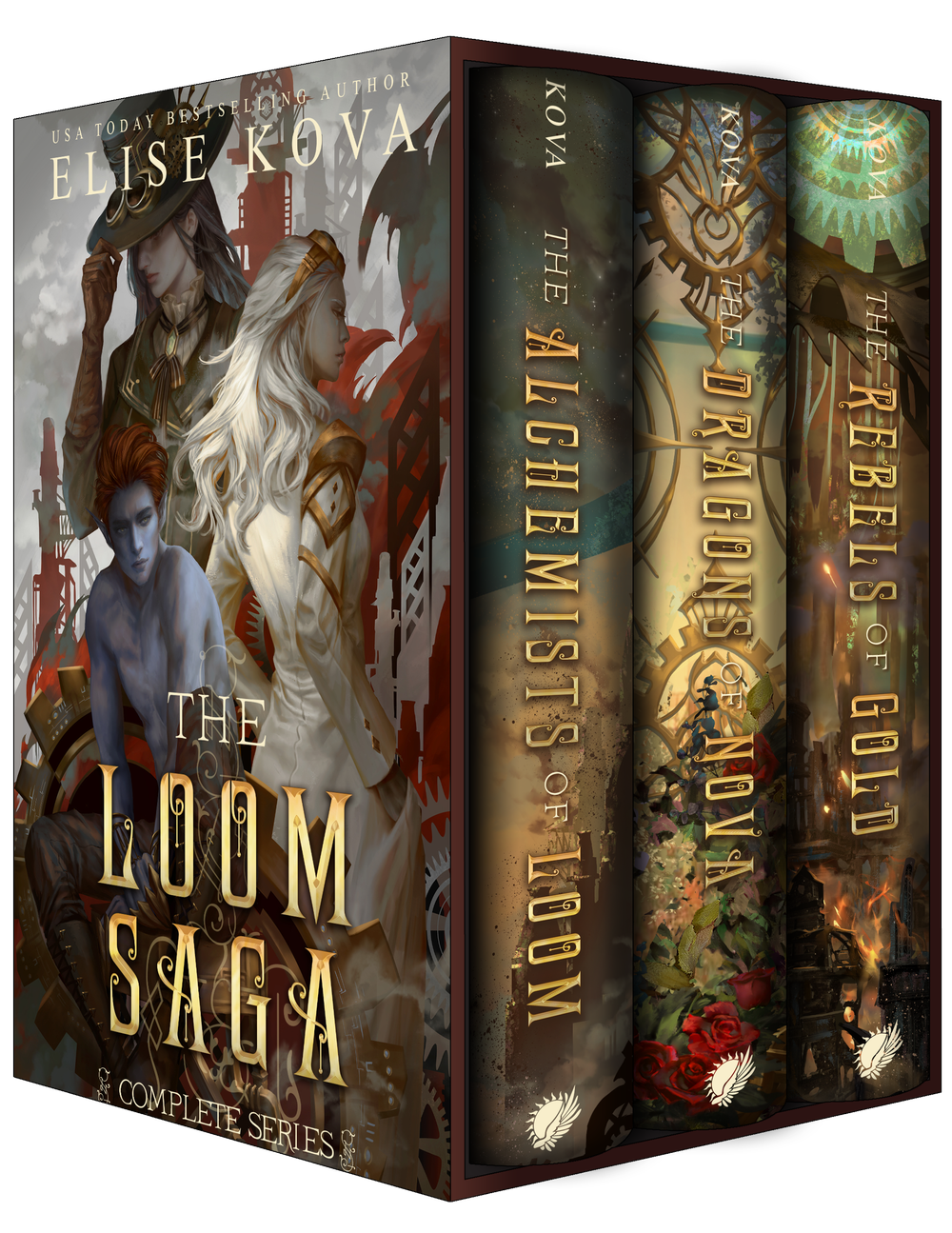 The Dragons of Nova (Loom Saga, Book Two) — Elise Kova