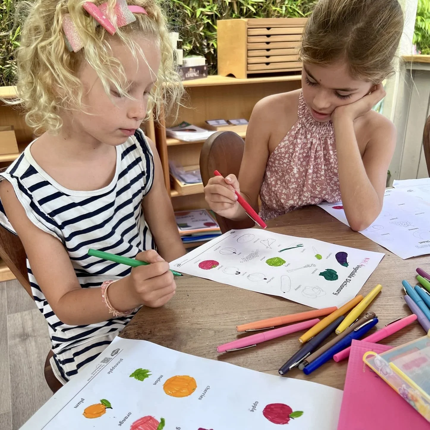 Anglais en élémentaire au Fare Anuanua