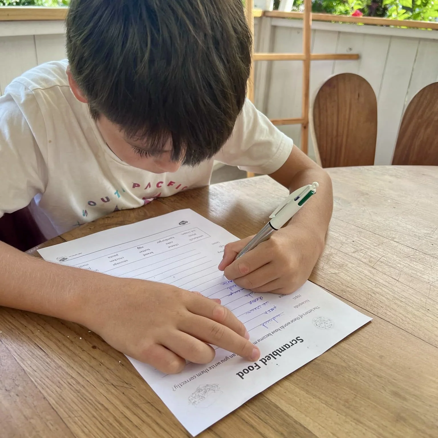 Anglais en élémentaire au Fare Anuanua