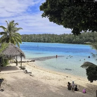 Sortie plage pour les enfants du Fare Anuanua