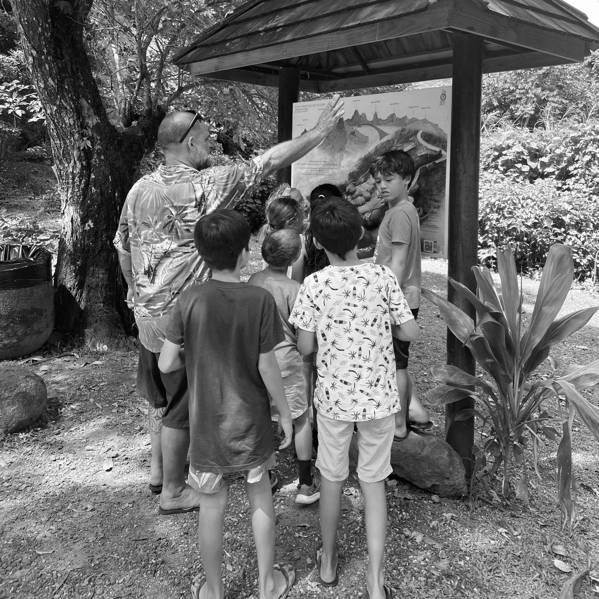 Exploration des sites archéologiques de Moorea