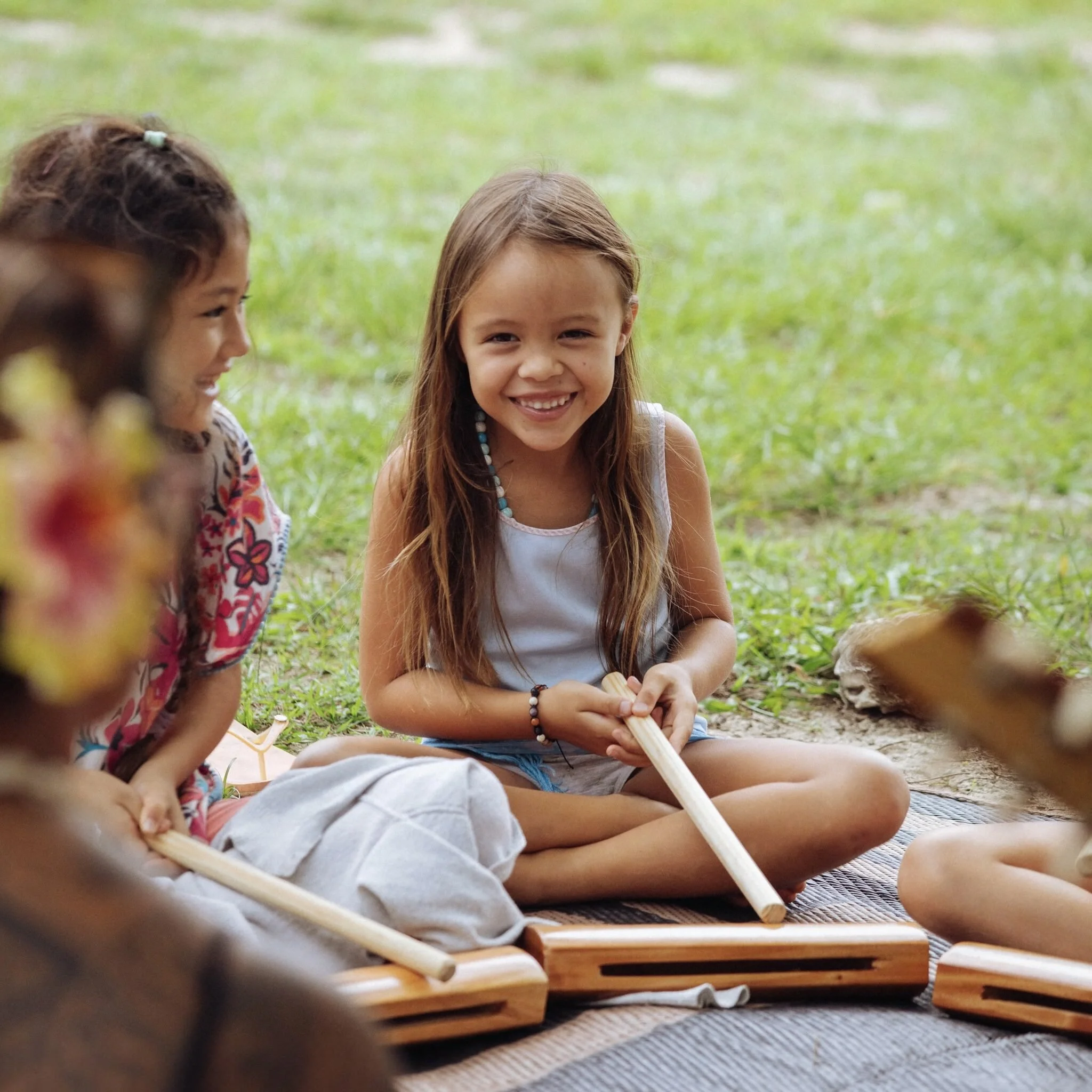 Culture dans le jardin du Fare Anuanua