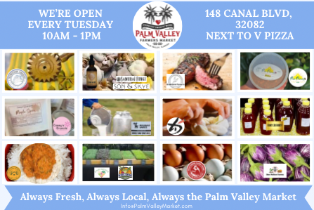 Palm Valley Farmers Market (Every Tuesday)