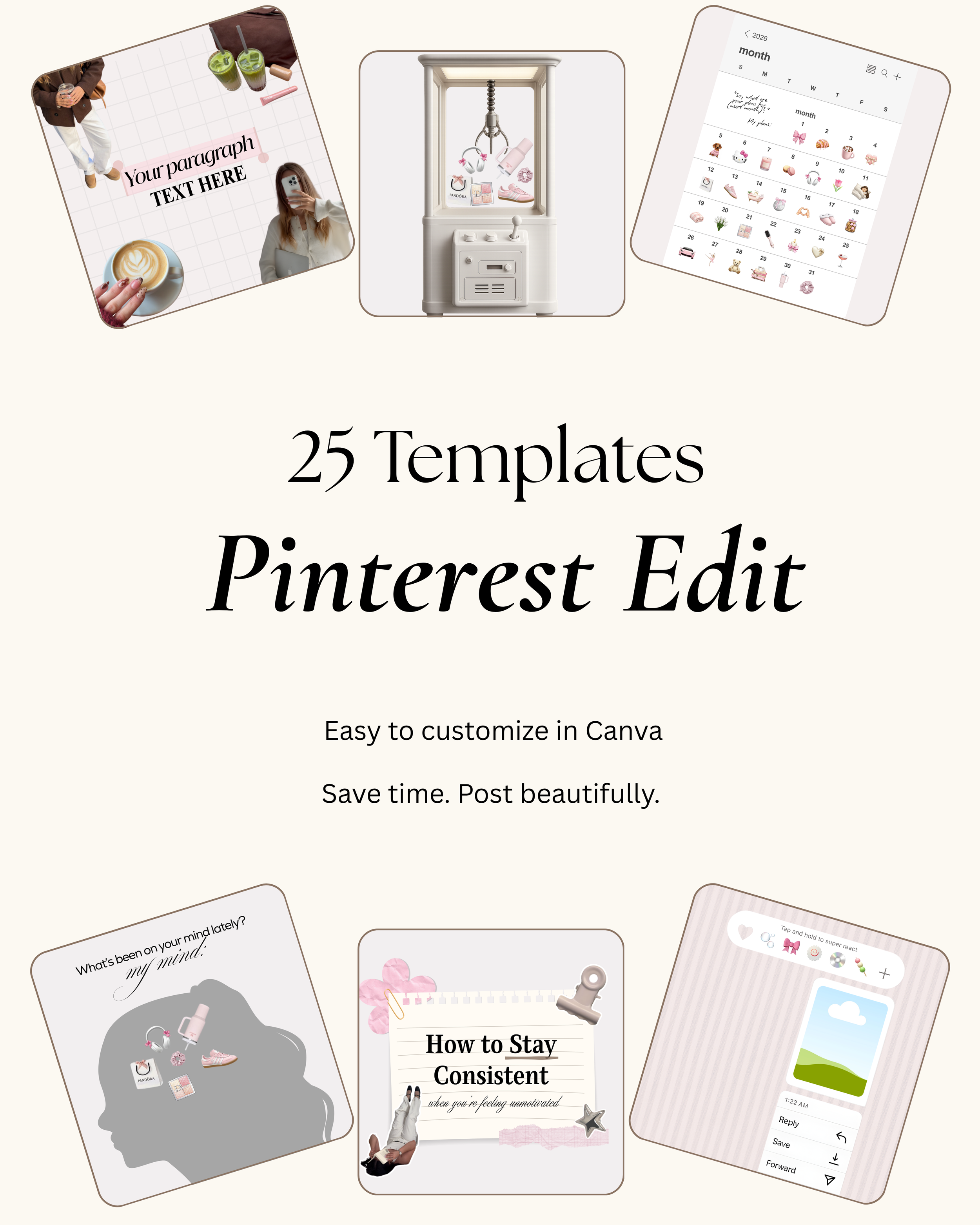 Pinterest Inspired Canva Templates