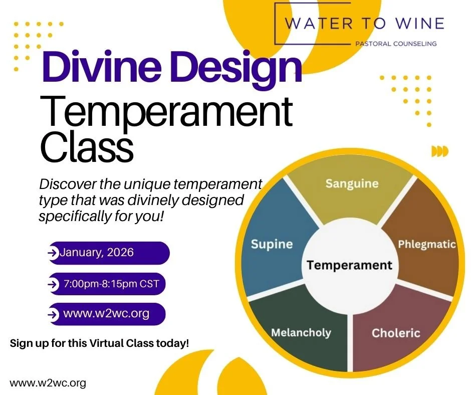 Upcoming! Divine Design: Temperament Class