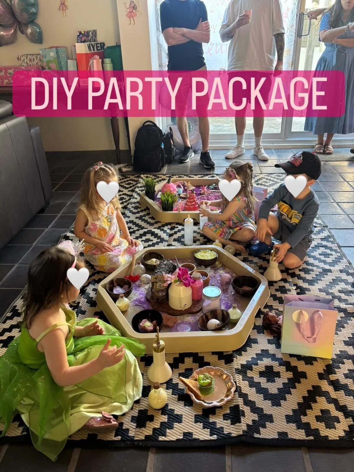 Did you know Messy Little Hands offers a DIY Party Package? 🎉

This lovely mum recently hired a DIY setup for her daughter&rsquo;s fairy-themed 3rd birthday and was kind enough to share these gorgeous photos ✨🧚&zwj;♀️

I provide setup tips, fully p