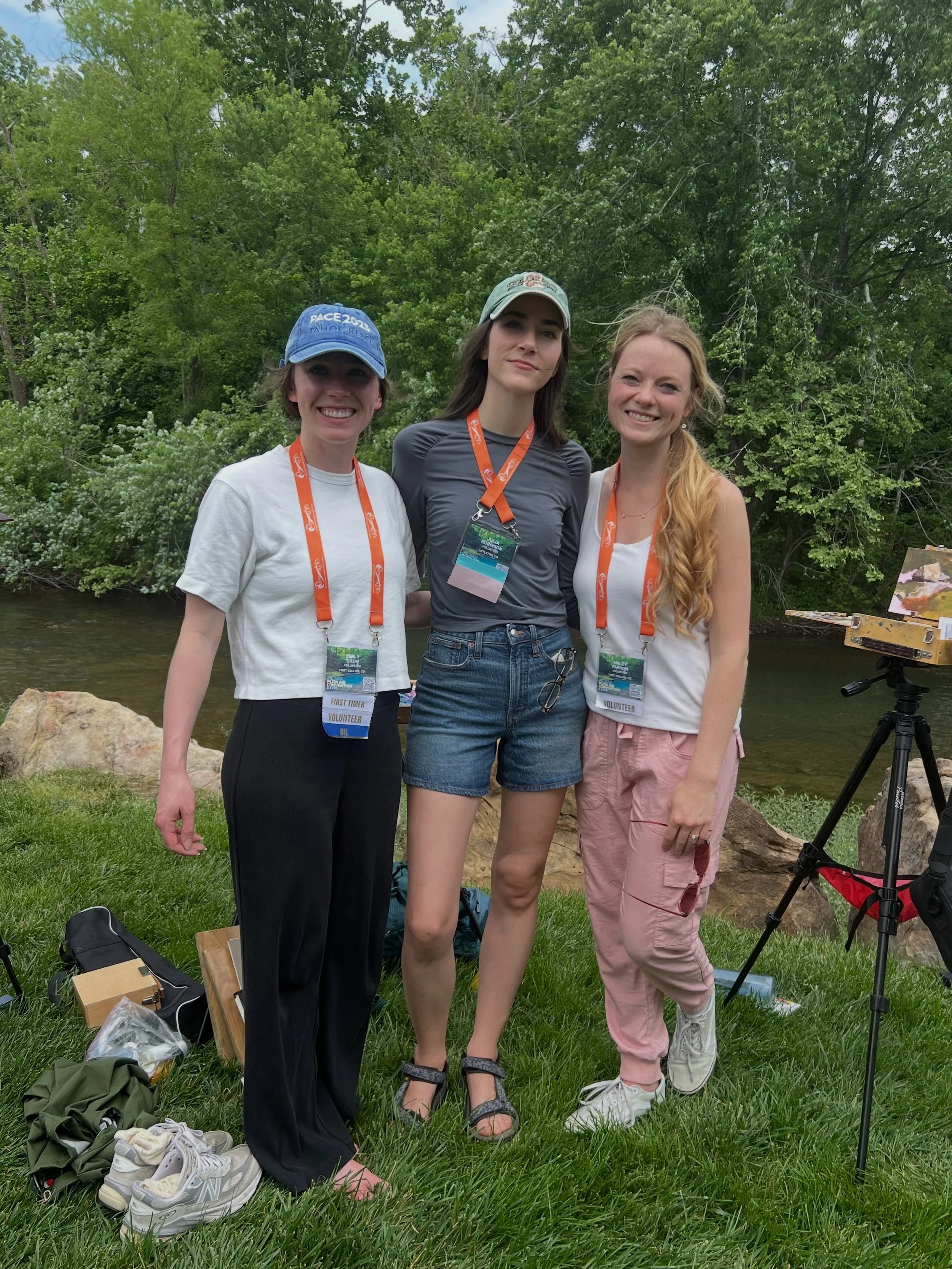 PACE 2026 - what a joy! A space to learn from master painters, paint in the field with them, and make connections with friends and professionals in the art community. I attended as a volunteer, and ultimately came away with four paintings, which I&rs