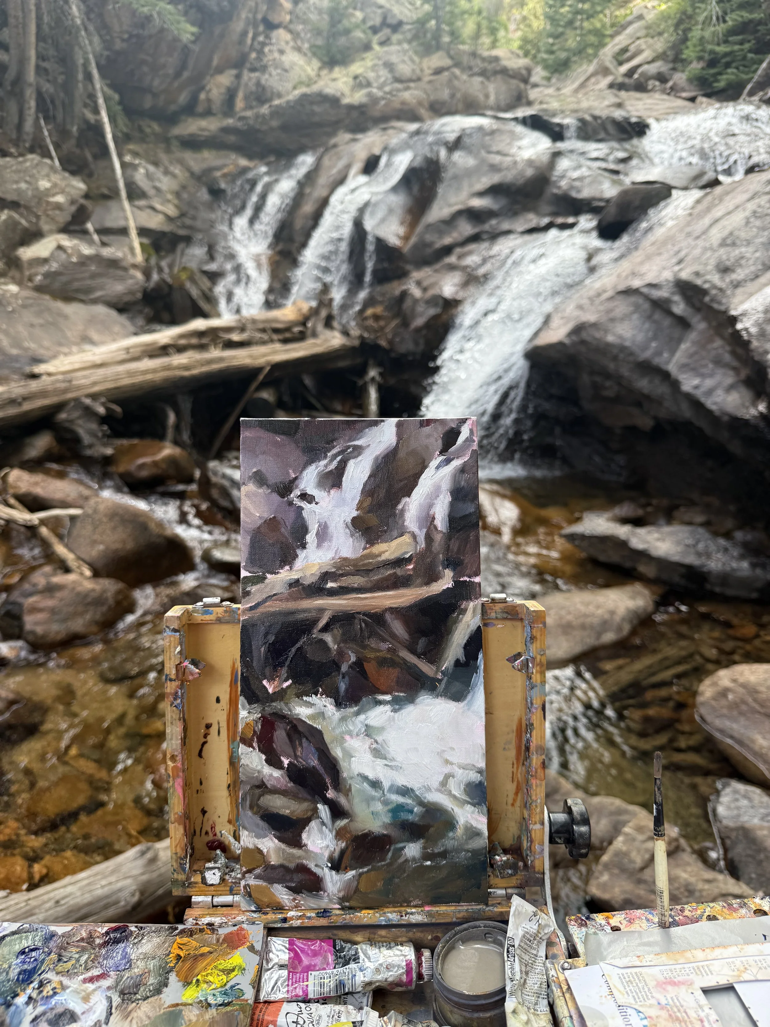 "Glacier Fed" - Chasm Falls, CO