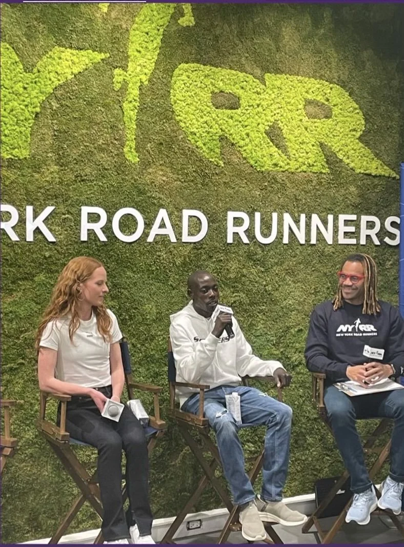 Moderating a Panel at the NYRR Run Center