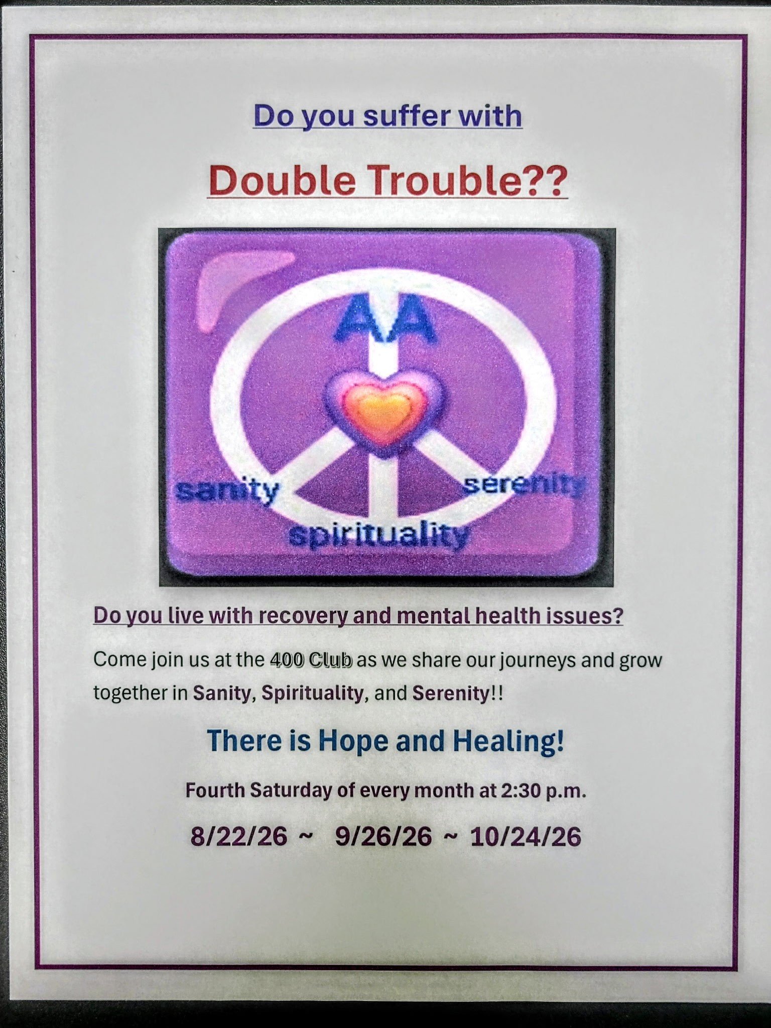 Double Trouble? (Copy)