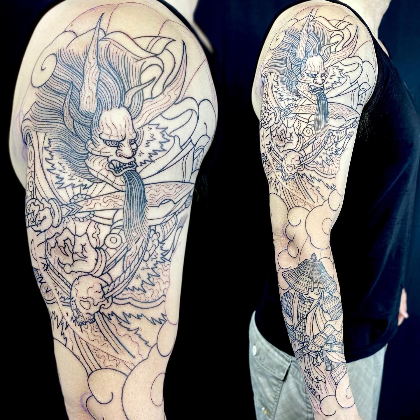 First session. Much more to come. 
.
.
.
.
.
.
.
.

#tattoo #tattoos #tattooed #tattooartist #cohenfloch  #victoriatattoo #yyjtattoo #vanisletattoo  #vancouvertattoo #tattoodo  #inked #刺青 #tattooworkers #tattoolife