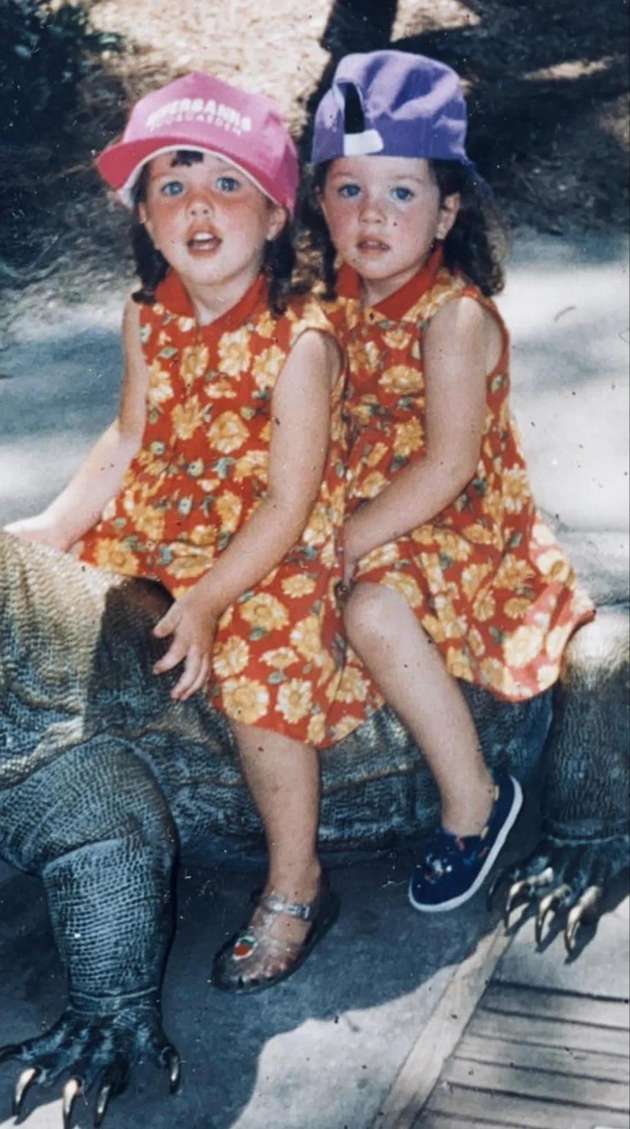 Jordan and Jodi - identical twin sisters, when they were young