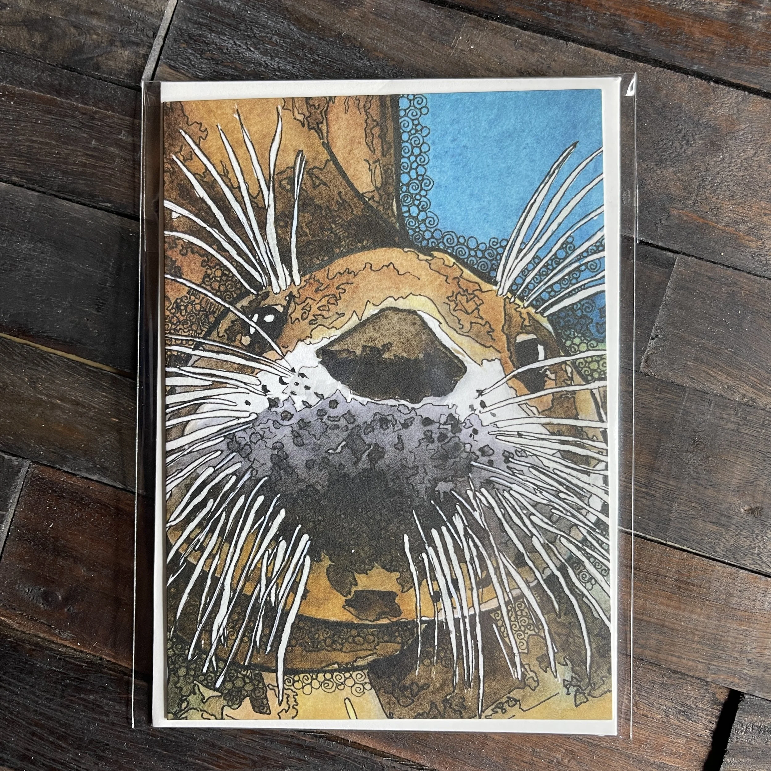 Sea Otter Greeting Card