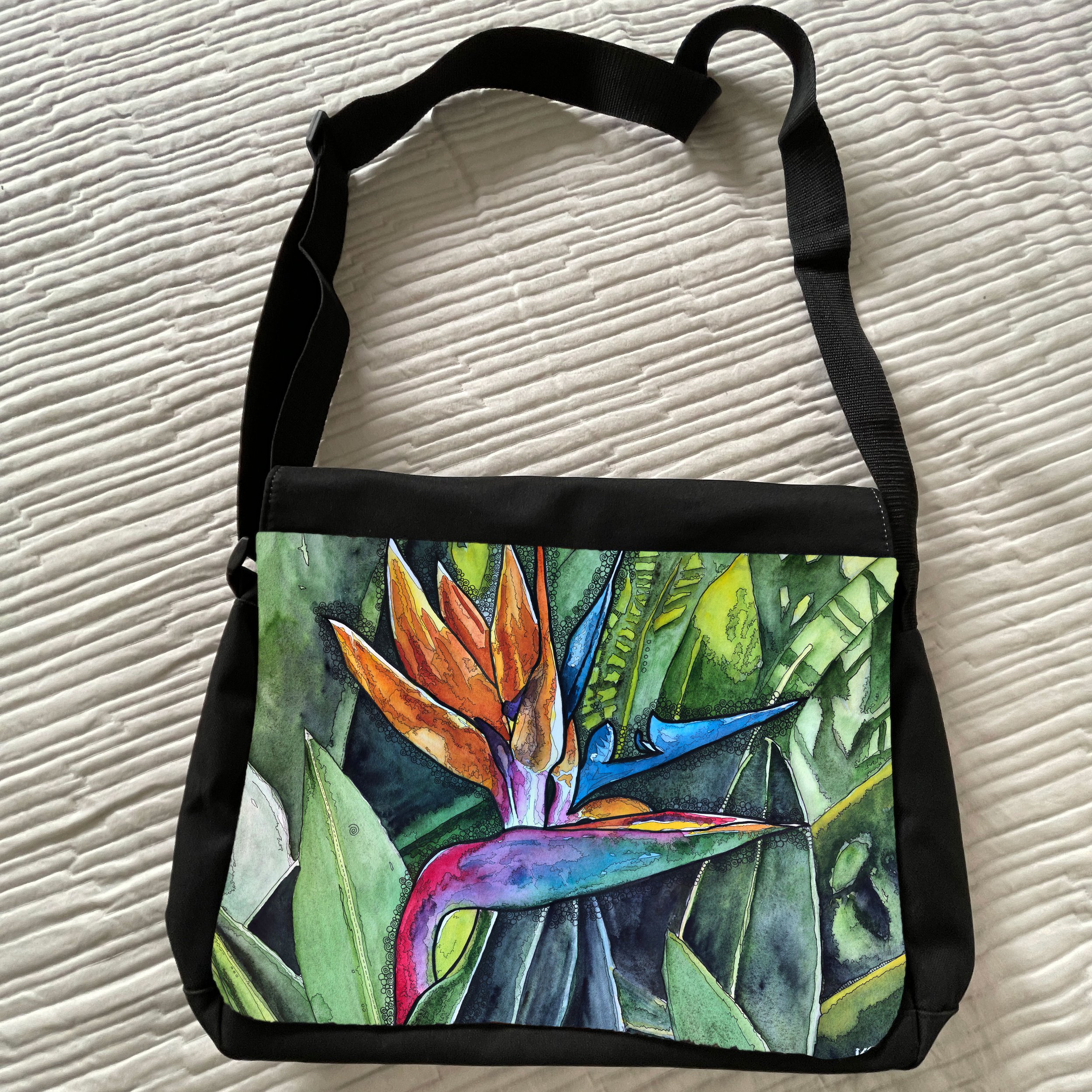 Bird of Paradise Messenger Bag