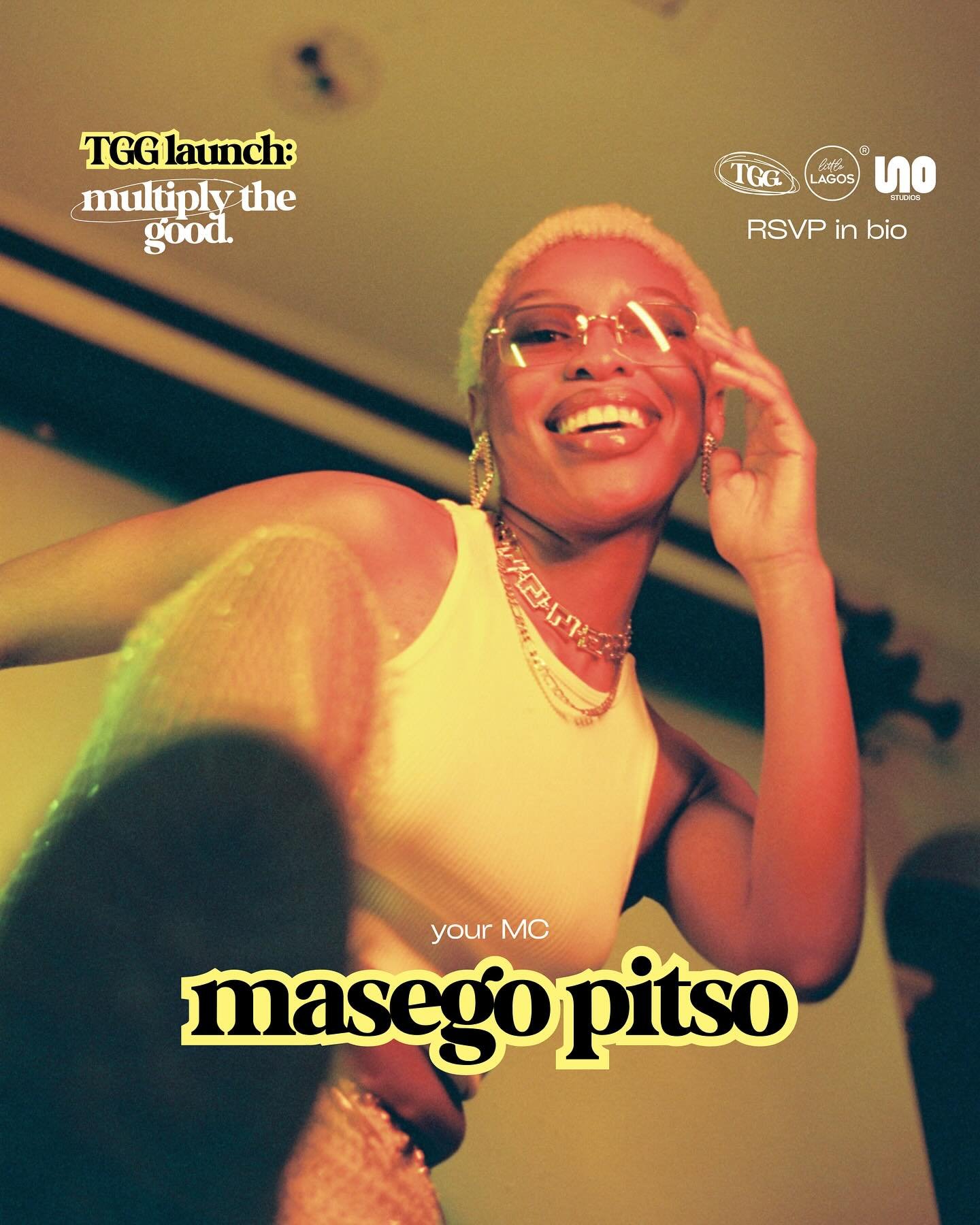 AND FINALLY! the night will be energetically, skilfully and playfully held together by none other than @dailymasego, your MC. one thing about miss Masego Pitso??? she WILL bring the energy, and we are so readyyyyyyyyy!!!!🚀🚀🚀

ok! that&rsquo;s us d