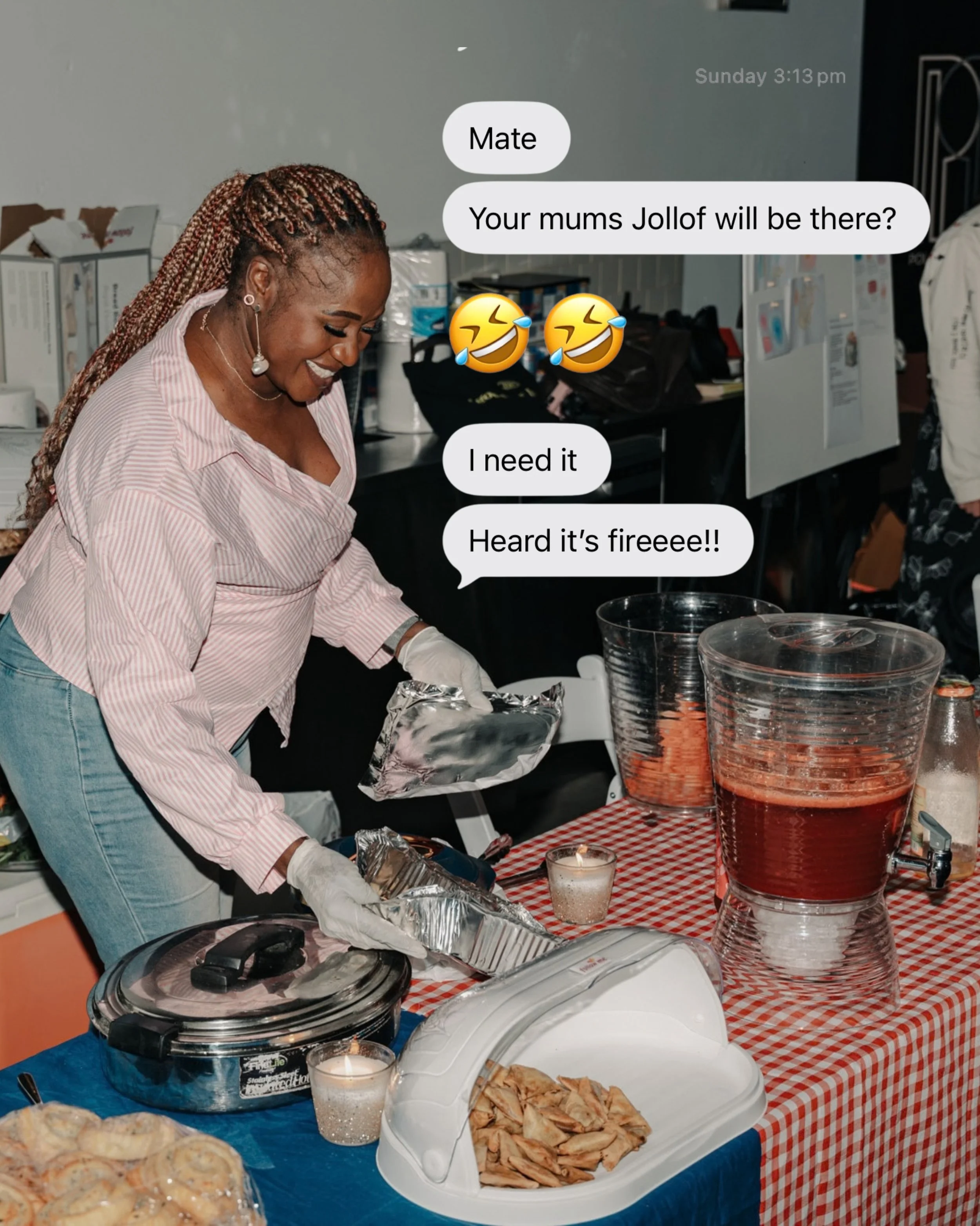 IYKYK rule #1&hellip; never tell people you&rsquo;re about to make Jolloff🤣 but Aunty Mary&rsquo;s didn&rsquo;t disappoint 👏🏾 

#jollofrice #ghanajollof #thegoodgratitude