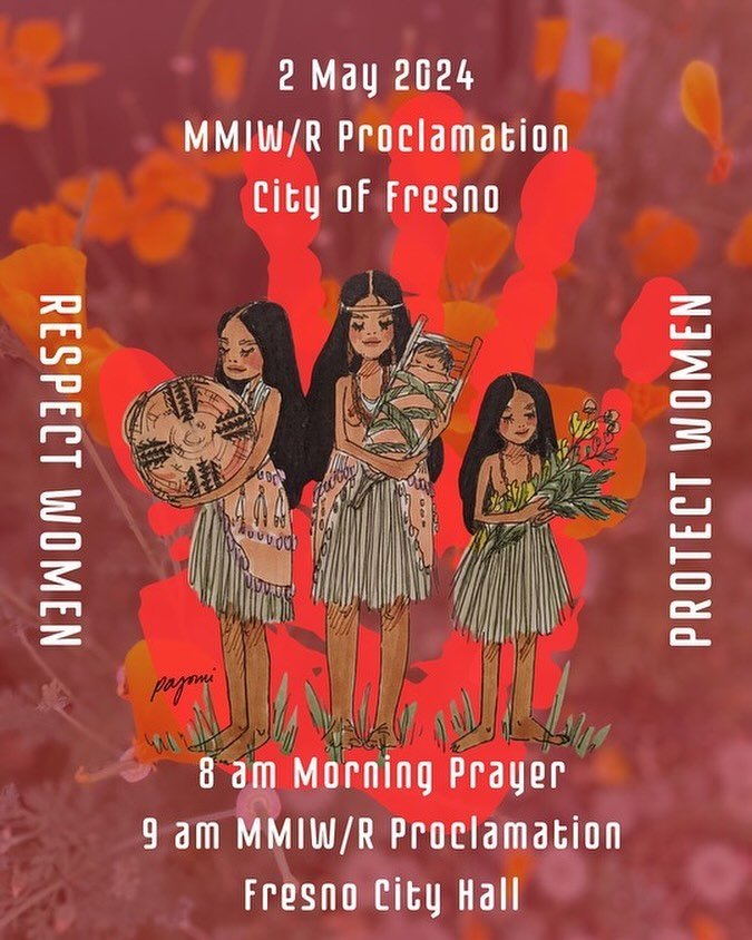 Going to be an event May 2nd. Open to everyone feel free to join! #mmiw #wukchumni