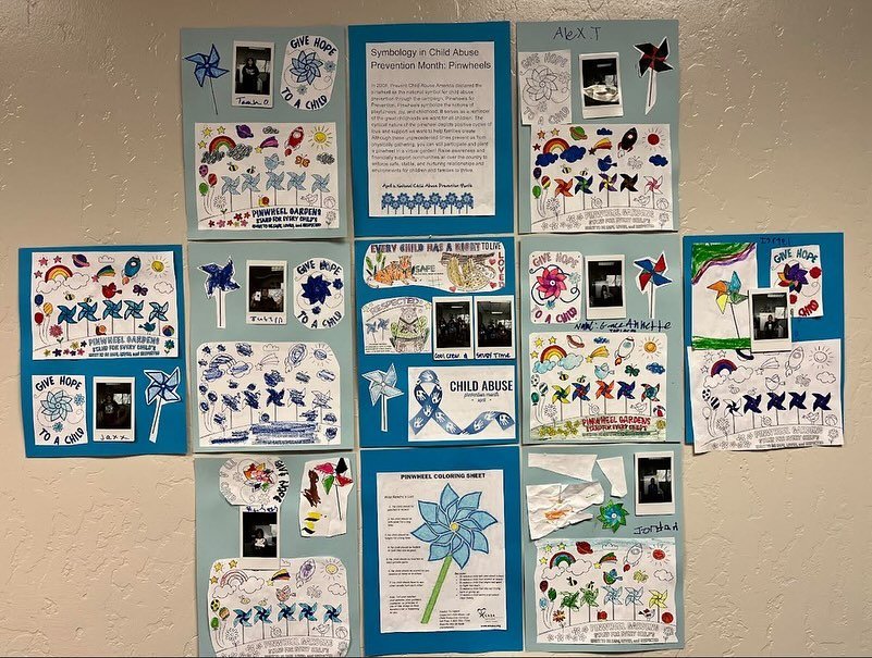 This week we conjoined both study time and Cool Crew and educated our youth about Child Abuse Awareness Month and colored some worksheets on the awareness topic, afterwards the youth played a fun game of pictonary.