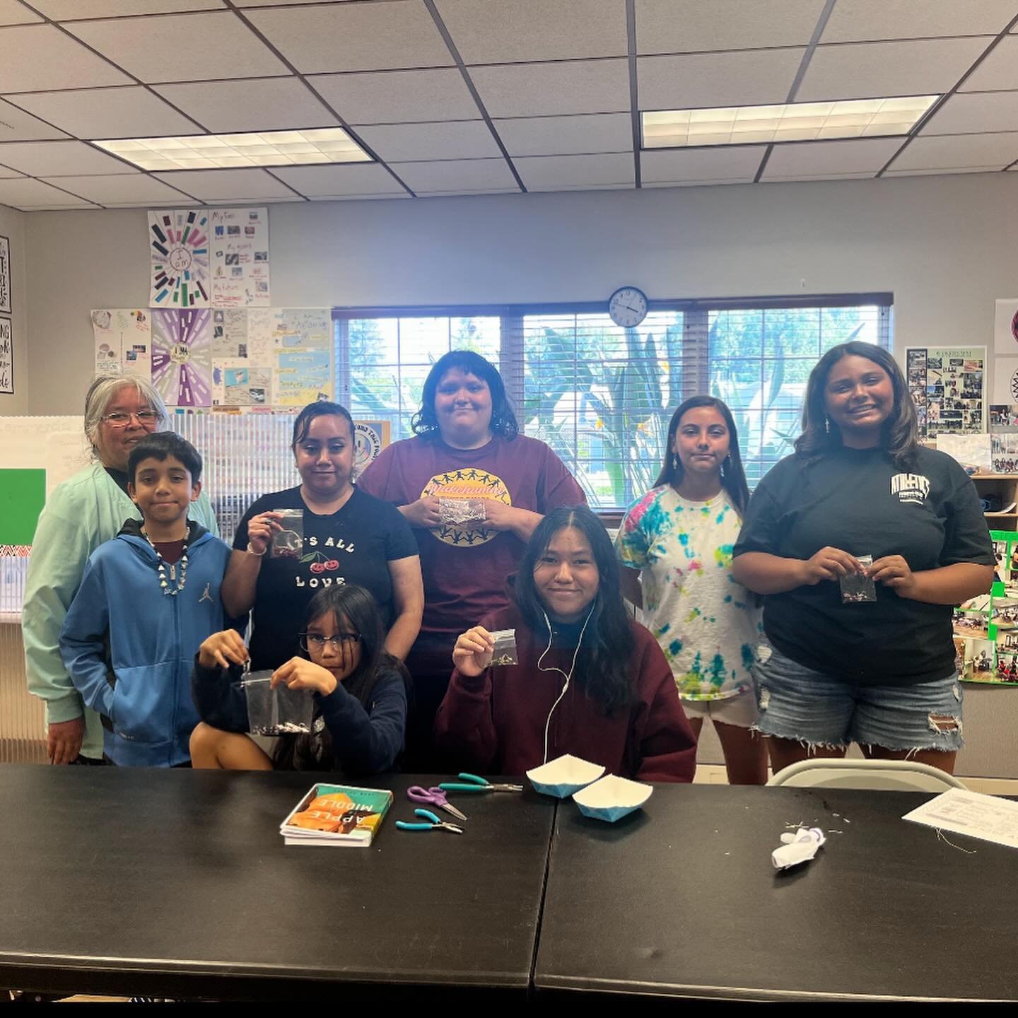 Youth have been enjoying Friday afternoon beading classes  and other fun activities on Wednesdays at Study Time 🤩
If you&rsquo;d like to join us please contact our Youth Coordinators Raemie or Mariah 😊