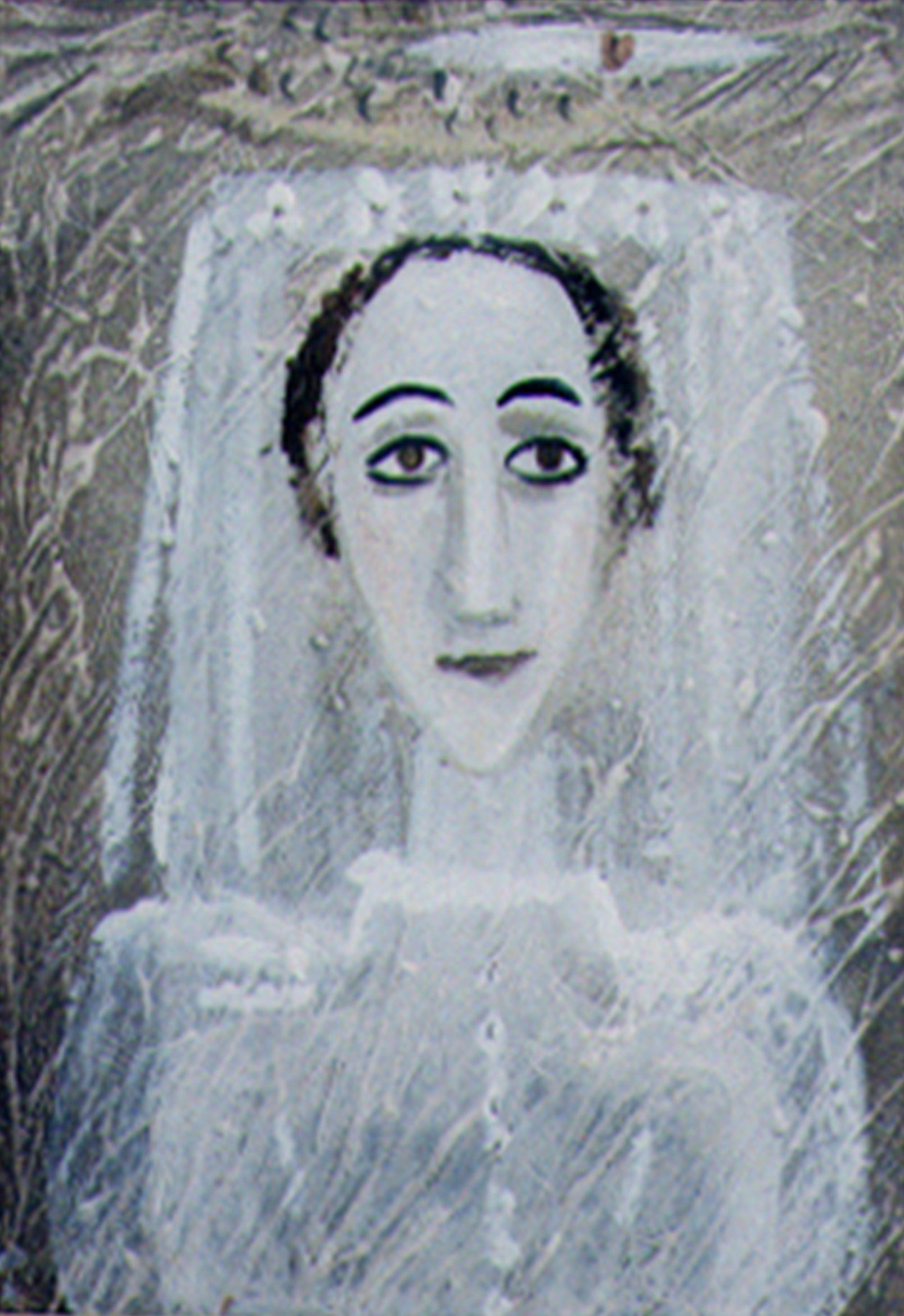 A Jewish Bride, 1993
Mixed media on board
24 X 18