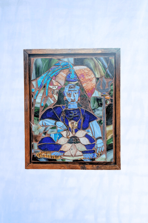 Shiva of the Blue Flame