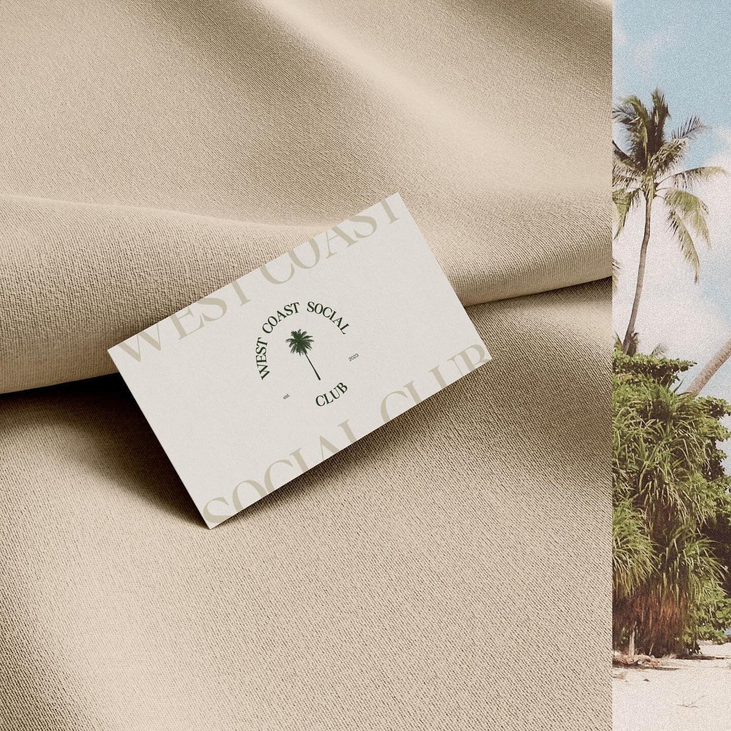 Life&rsquo;s a beach, and so is working with us 🌞
Here&rsquo;s a glimpse into our brand identity &mdash; where relaxation meets timeless luxury (we love the best of both worlds). Let us know how we can help with yours! 

#westcoastsocialclub #creati