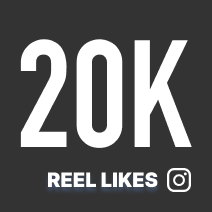 20,000 Reel Likes