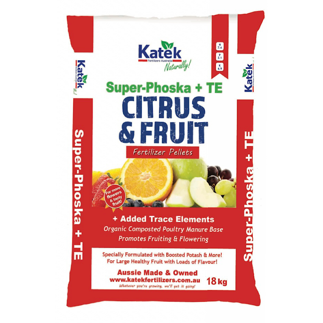 KATEK FERTILISER - SUPER CITRUS + FRUIT - 16KG BAG