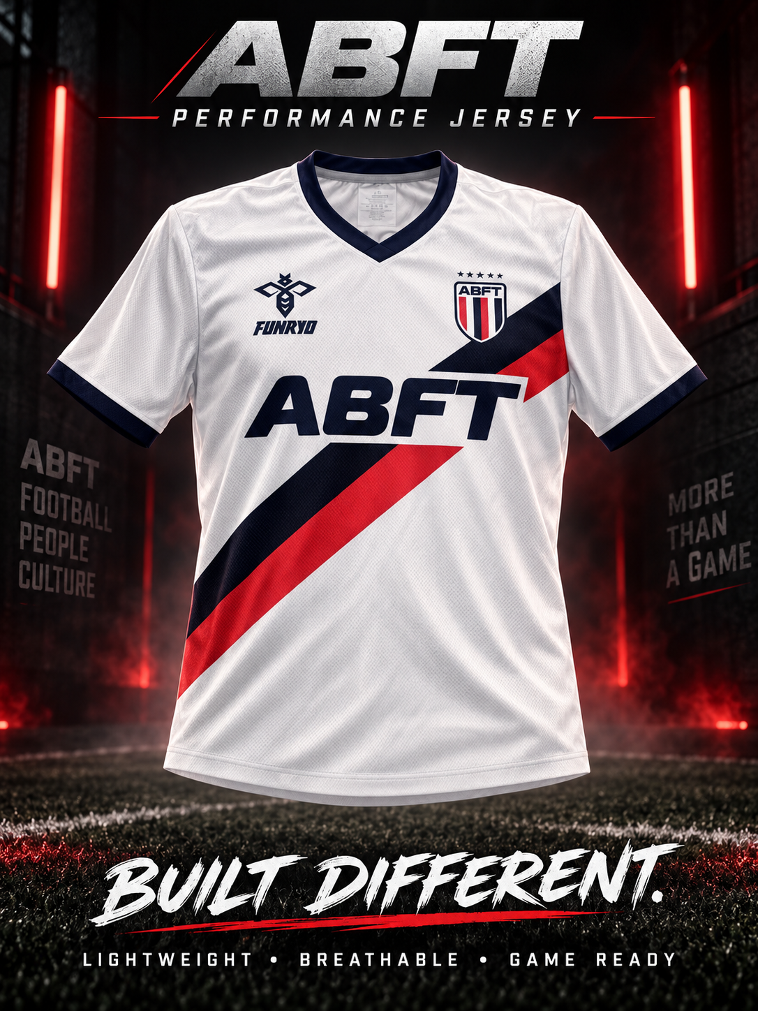 ABFT White Jersey