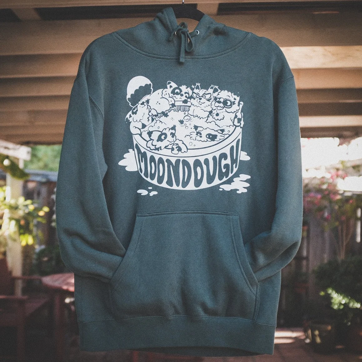 Raccoons In A Jacuzzi - HOODIE