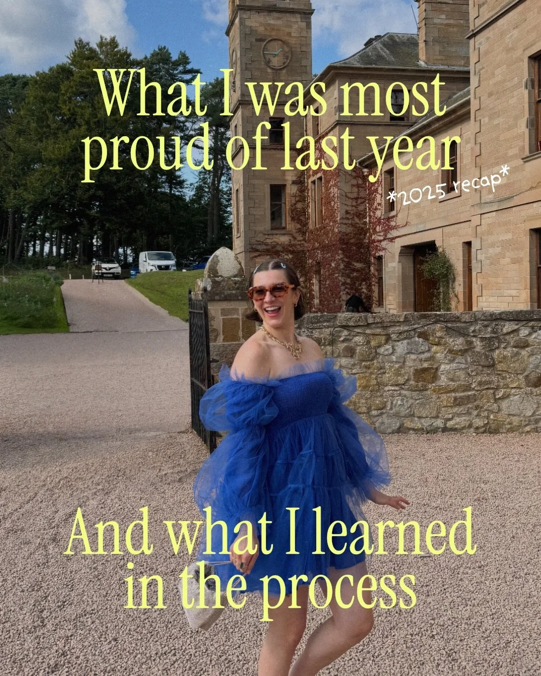 Thinking about what I learned in 2025 and sharing my experience as I know I&rsquo;m not alone ✨

I&rsquo;m so proud of the healthy habits I built and the daily actions I took towards living a more peaceful creative life. 2026 is for more of the same,