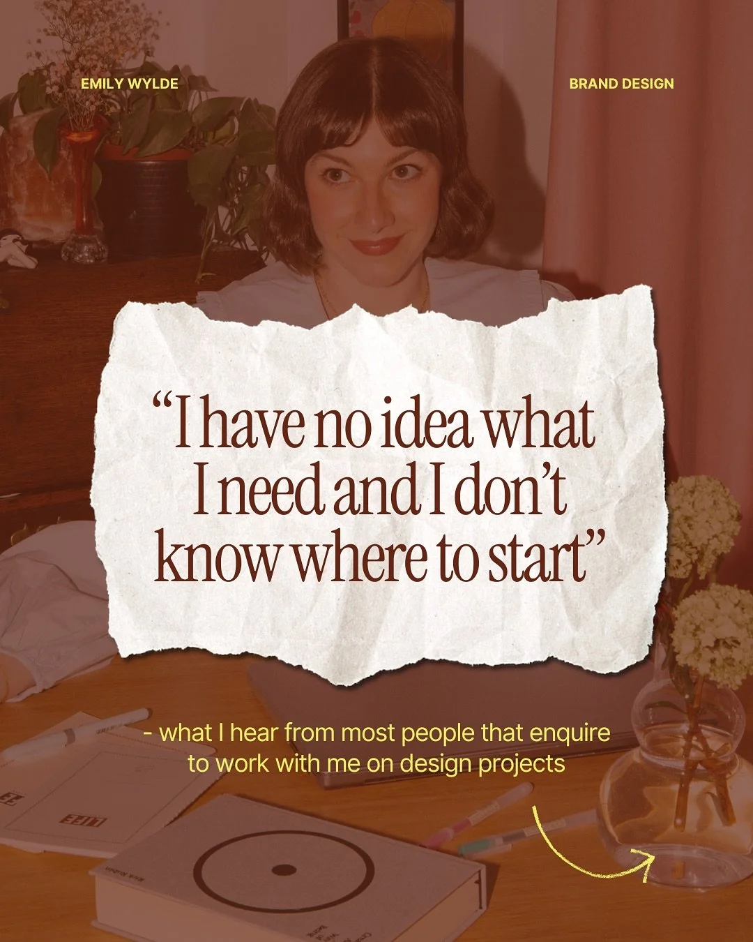 So here&rsquo;s the thing my friend :) You don&rsquo;t need all the answers before you begin when it comes to any sort of design project, especially brand design!

What you really need is clarity, direction and someone who can connect the dots for yo