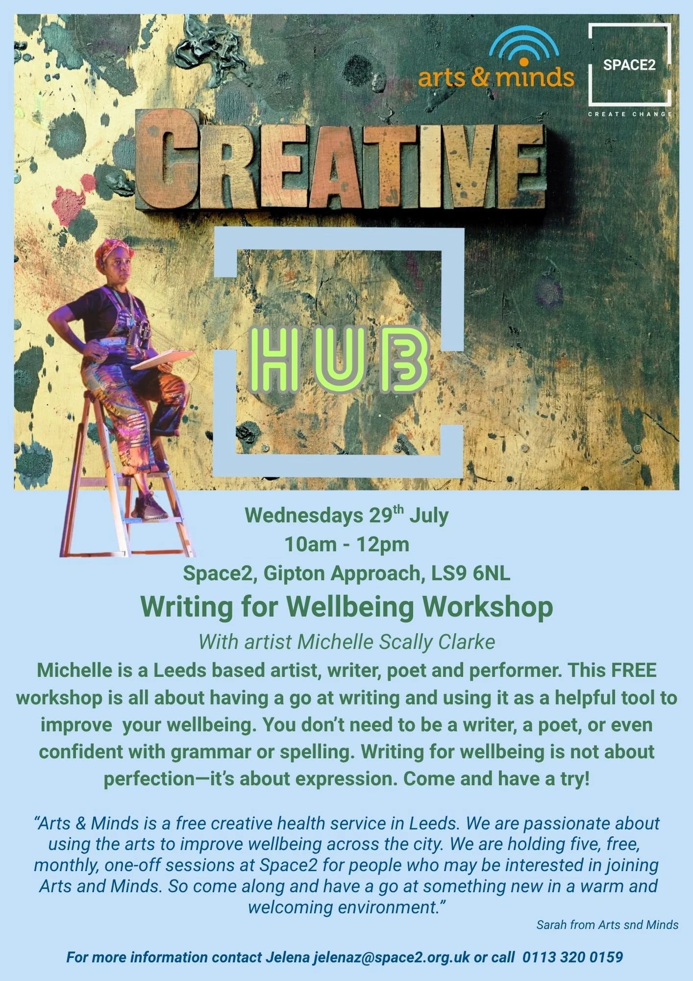Writing for Wellbeing Workshop