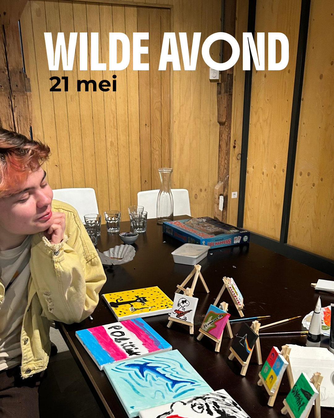 Wilde avond
