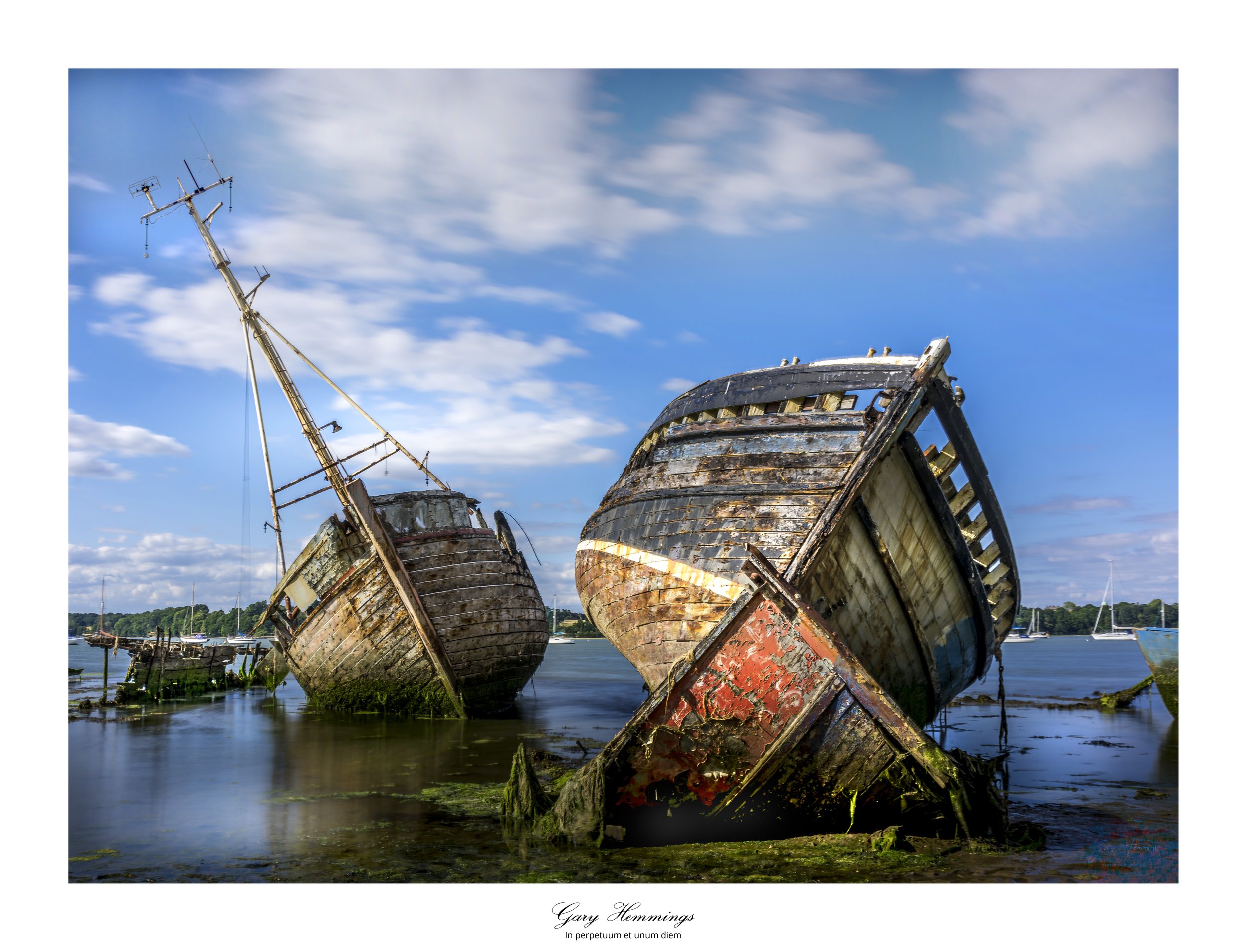 Laid To rest Pin Mill Suffolk England