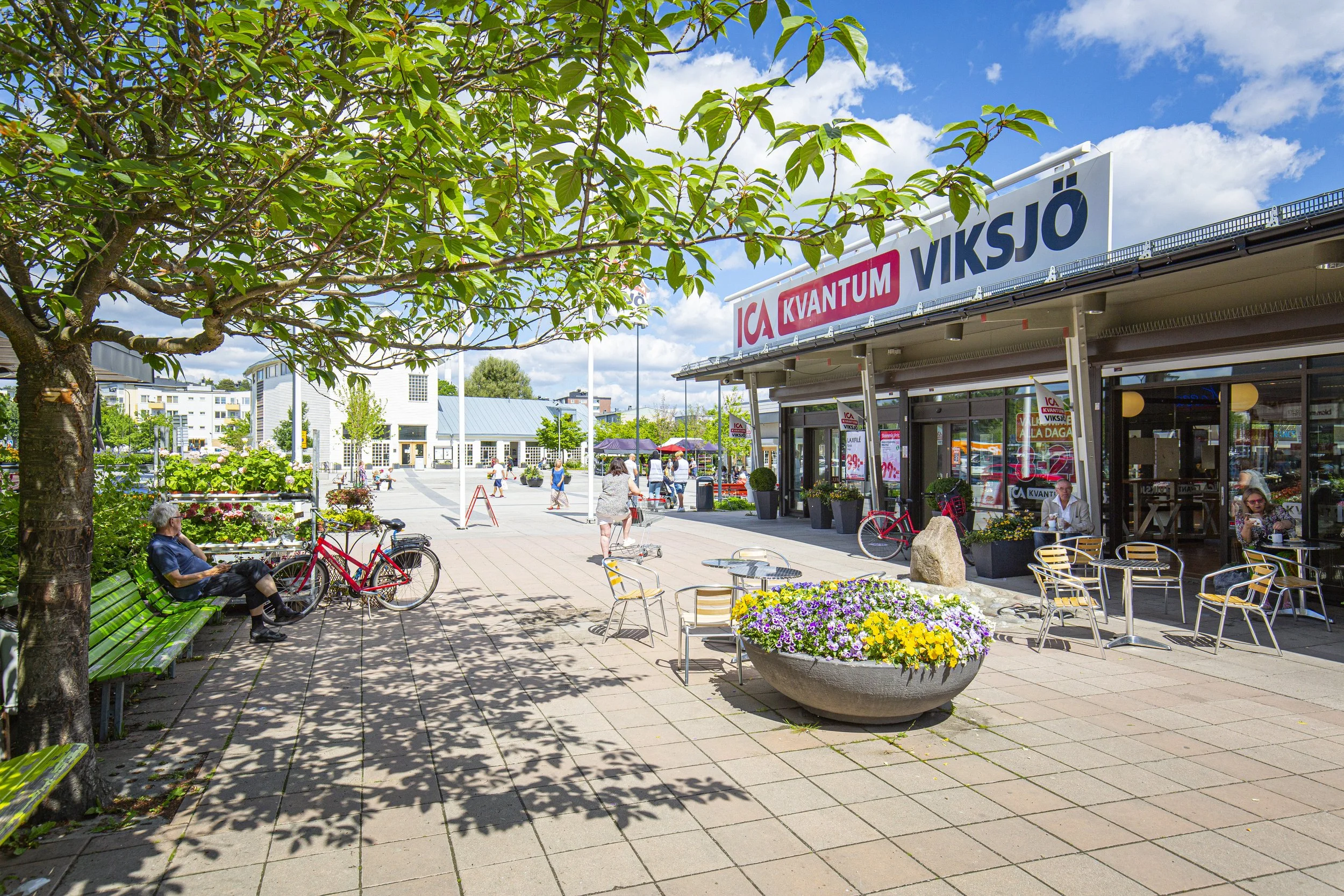 Sommartider i centrum
