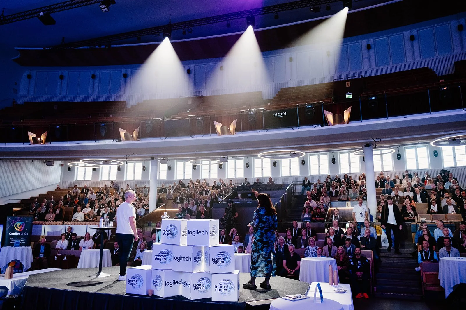 IT event keynote in Stockholm 