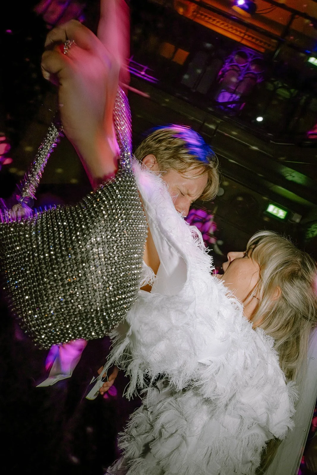 Sofie + Jens Energy filled fall wedding at Gamla Riksarkivet