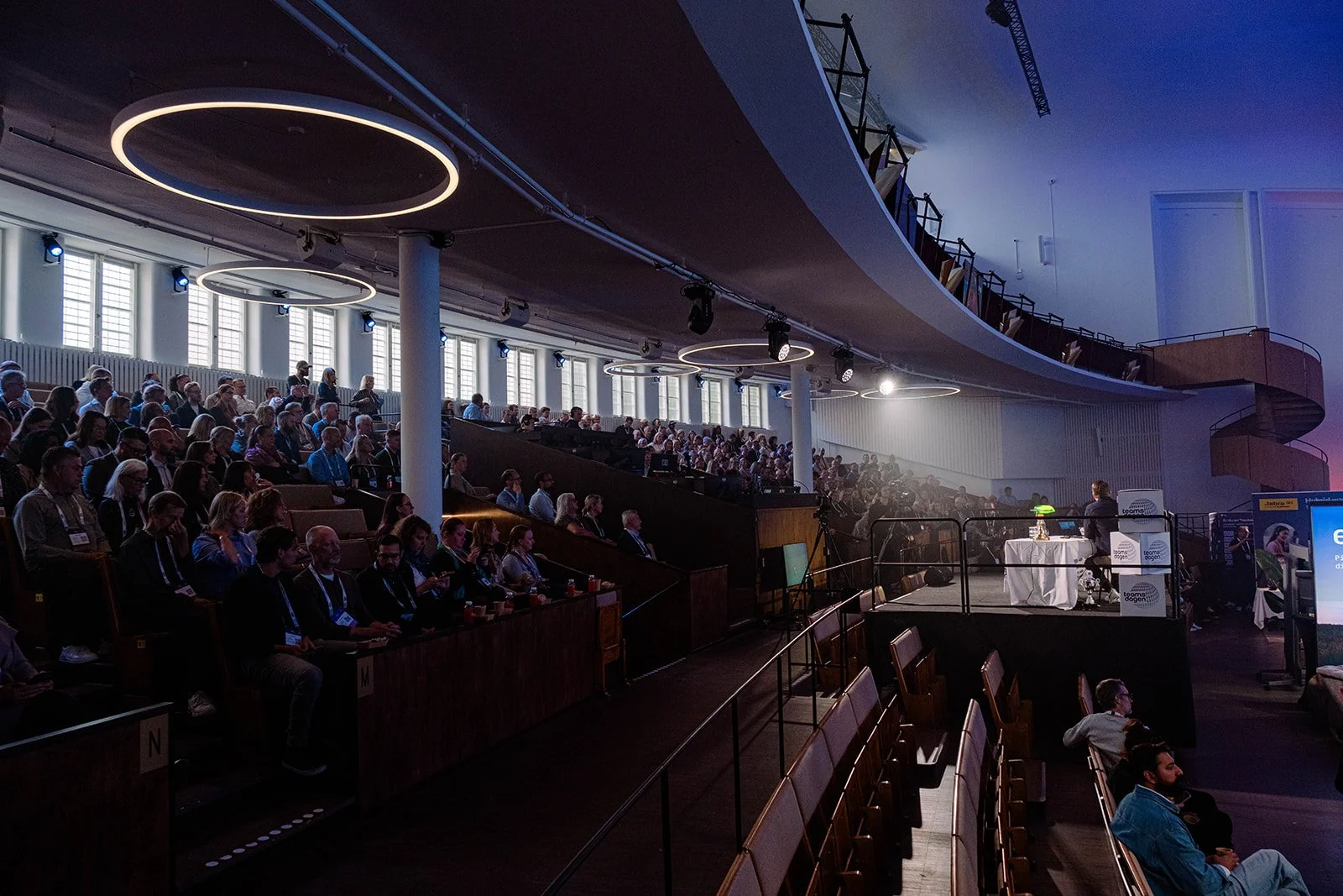 attendees at IT event in Stockholm 