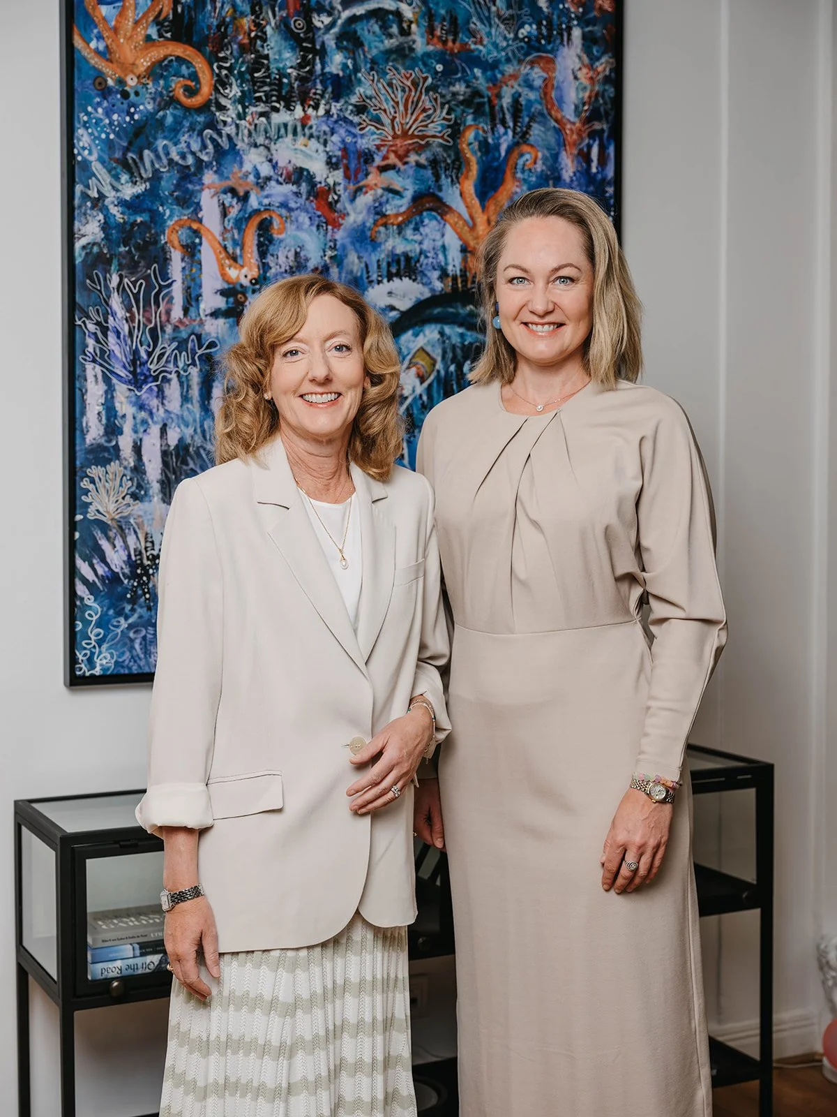 female leaders in corporate portrait in Stockholm 
