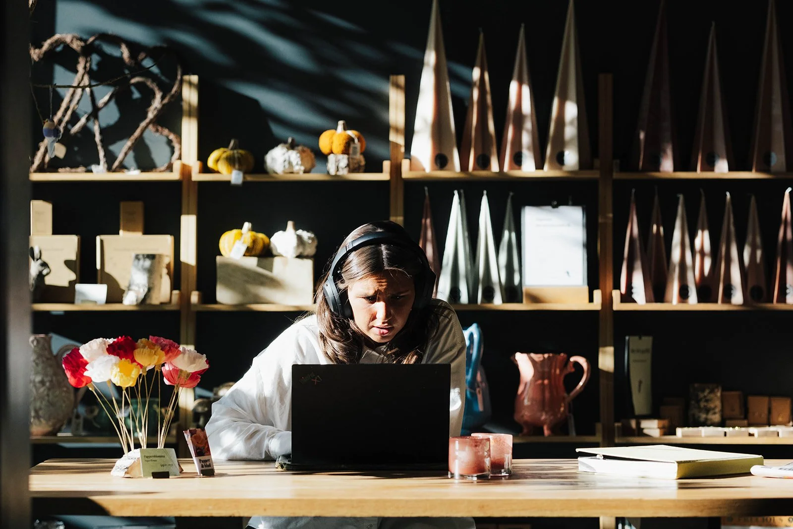 Female creative at work 