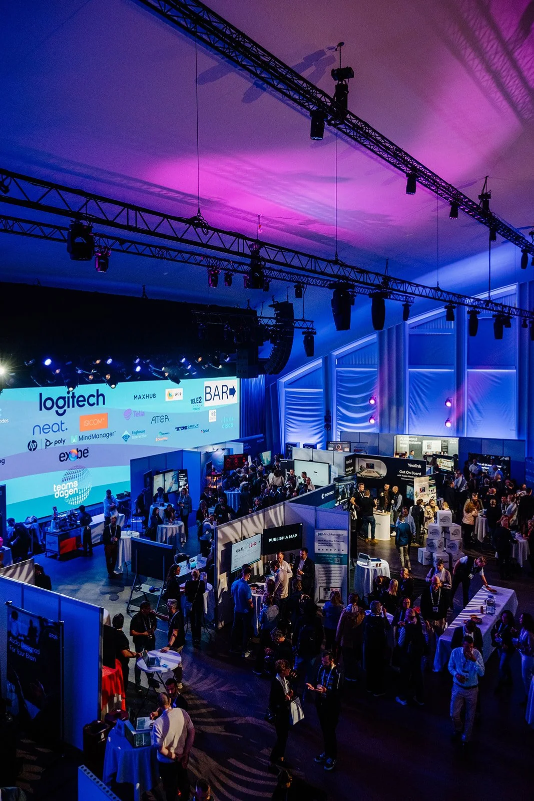 busy event all at IT event 