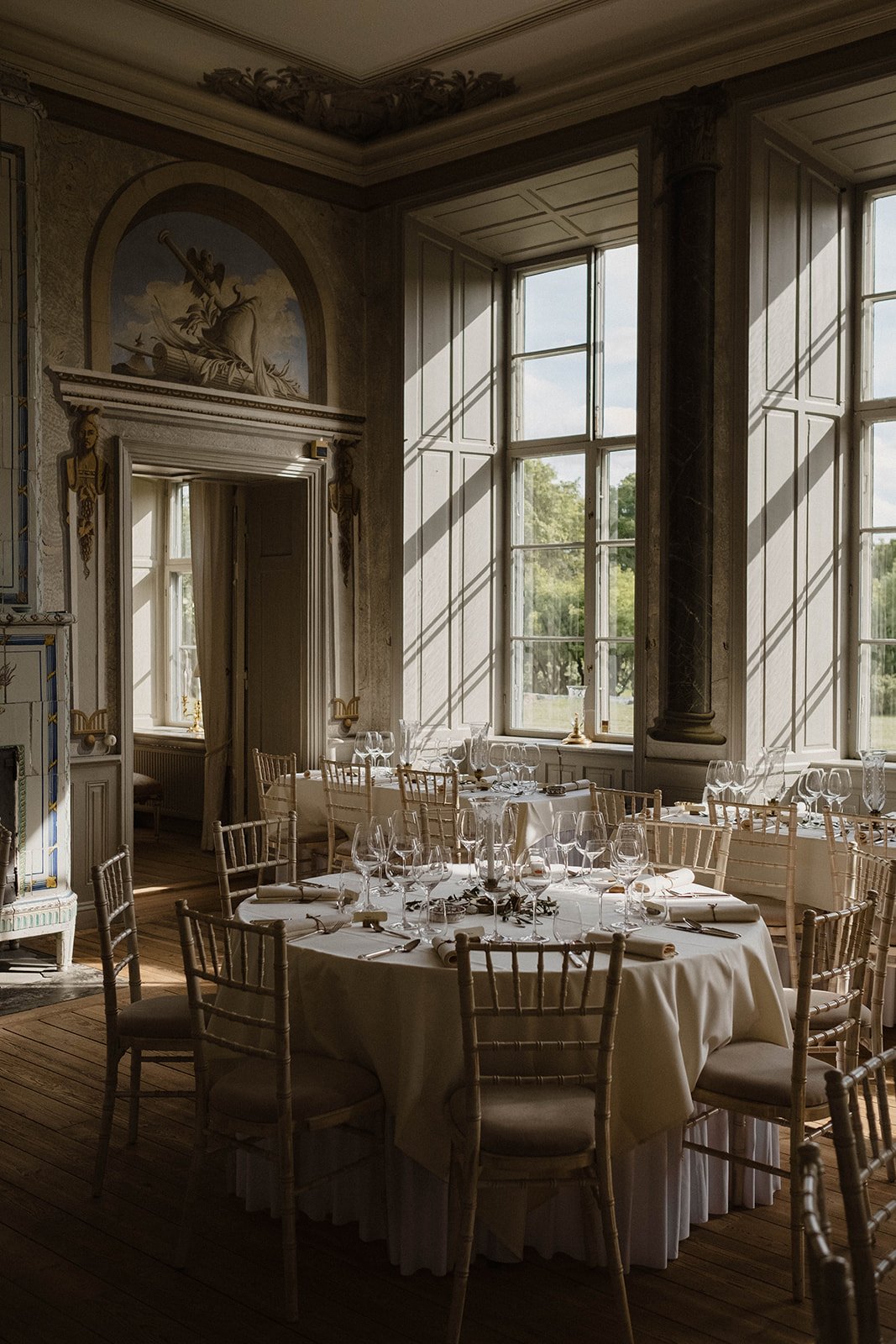 Private manor house wedding