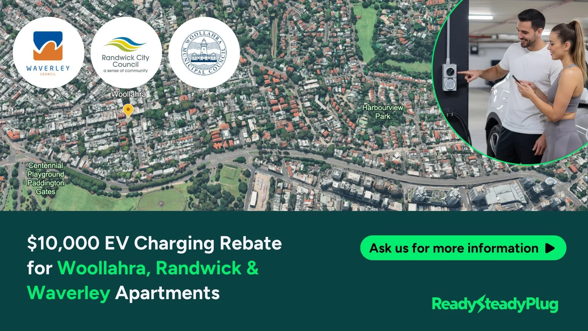 $10,000 EV Charging Rebate for Woollahra, Randwick & Waverley Apartments